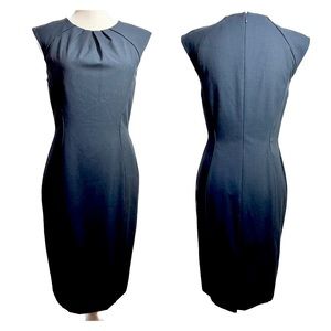 Antonio Melani Tailor Fit Cap Sleeve Dress w/ Structured Piping Size 2